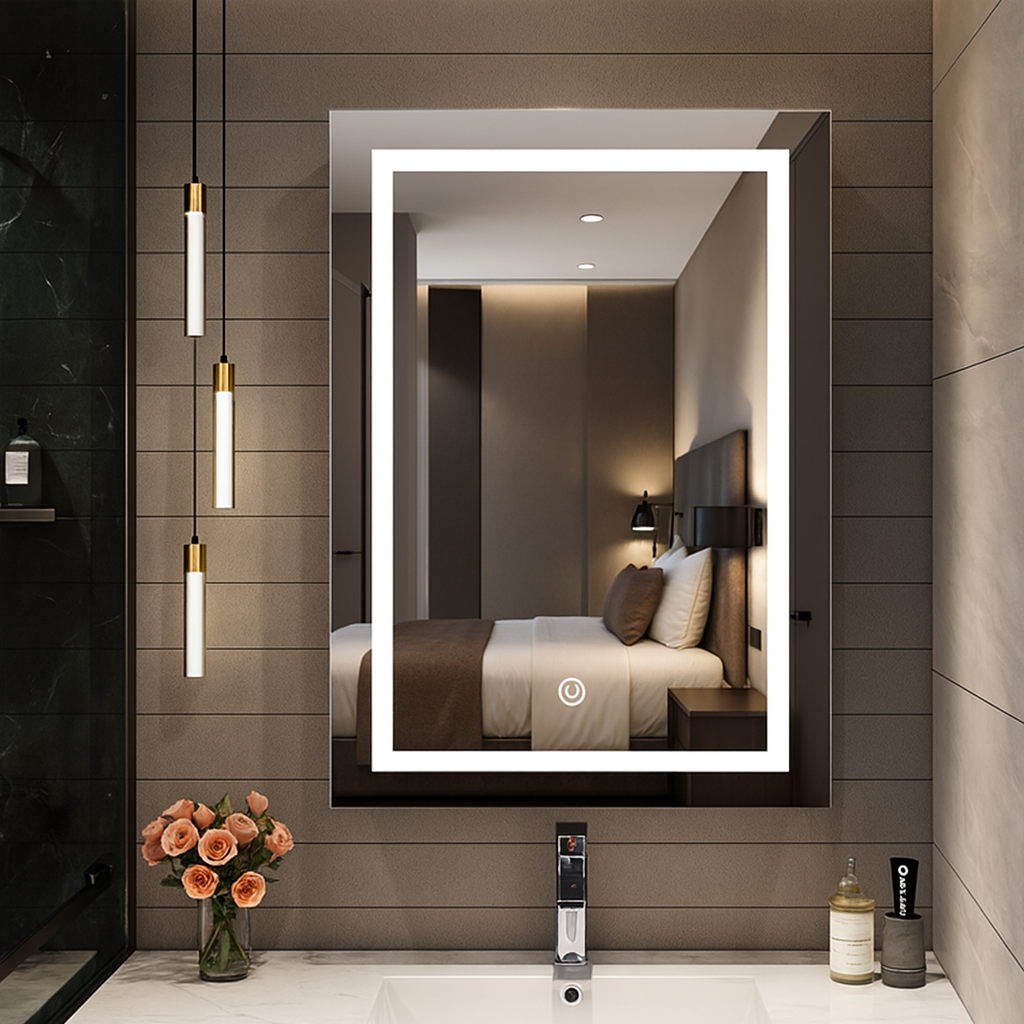 1 Single doormirrorcabinet - Image 1