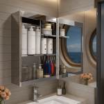 Single doormirrorcabinet - Image 6