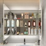 Double door mirror cabinet 1 - Image 6