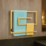 Wall mounted towel rack 9046