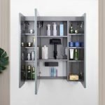 Double door mirror cabinet AA14 - Image 3