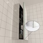 Single door mirror cabinet 7301 - Image 4