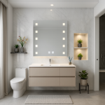 Wall-mounted LED mirror - Image 3