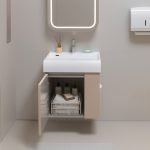 Bathroomcabinet+singlewashbasir T-S02 - Image 4