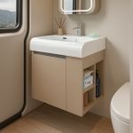 Bathroomcabinet+singlewashbasir T-S02 - Image 5