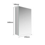 Single door mirror cabinet 7301 - Image 6