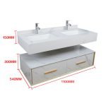 Hanging bathroom cabinet 2060