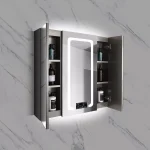 Double door mirror cabinet