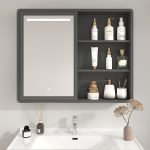 Single door mirror cabinet 2 - Image 6