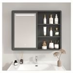 Single door mirror cabinet 2 - Image 5